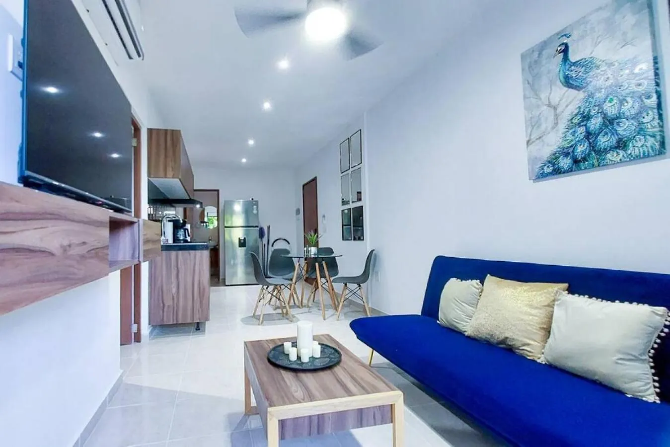 Homy 2Br Apt With Pool, Gym, Terrace, Bbq, Parking Playa del Carmen Apartment